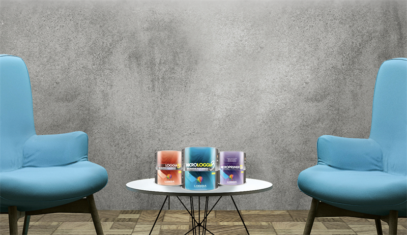 Декоративное покрытие микроцемент двухкомпонентный LOGGIA MICROLOGGIA 3 5097