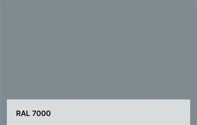 Цвет RAL 7000 6307