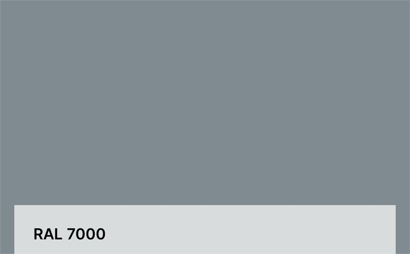Цвет RAL 7000 6332