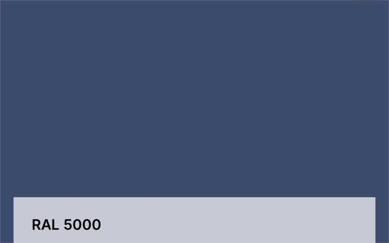 Цвет RAL 5000 6341