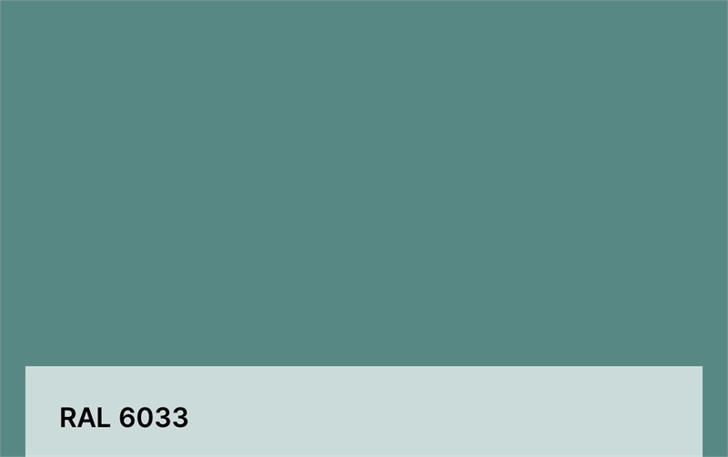 Цвет RAL 6033 6347