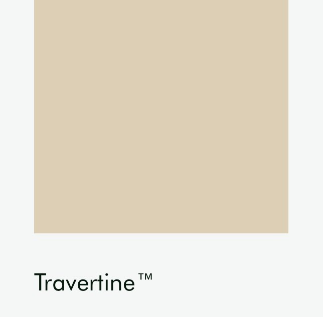 Цвет Little Greene Travertine 319 6422