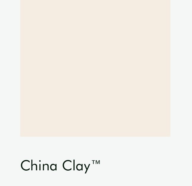 Цвет Little Greene China Clay 1 6427