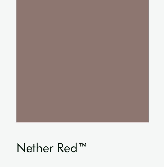 Цвет Little Greene Nether Red 315 6430