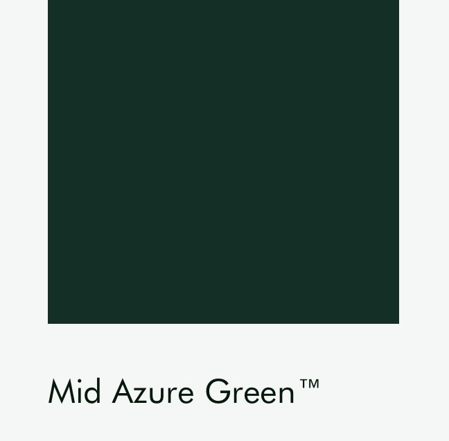 Цвет Little Greene Mid Azure Green 96 6481