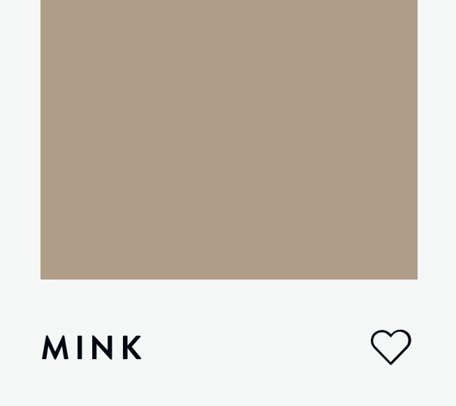 Цвет PAINT & PAPER LIBRARY PARIS MINK 6570