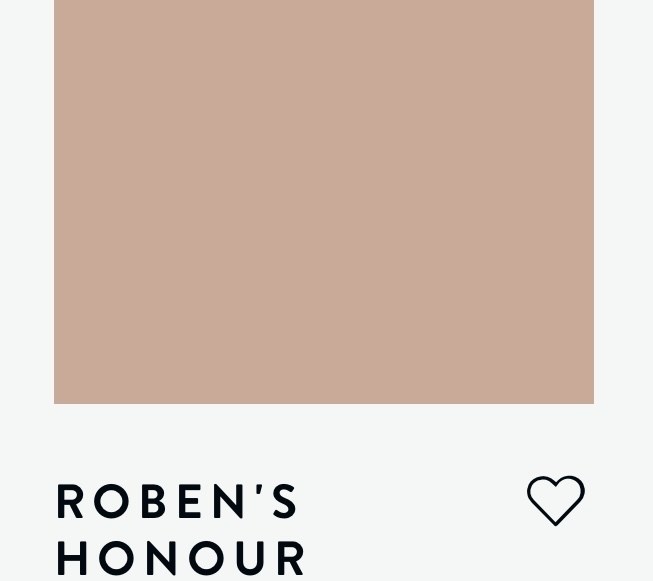 Цвет PAINT & PAPER LIBRARY PARIS ROBEN'S HONOUR 6578