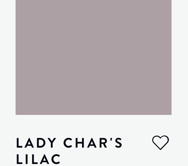 Цвет PAINT & PAPER LIBRARY PARIS LADY CHAR'S LILAC 368 6579