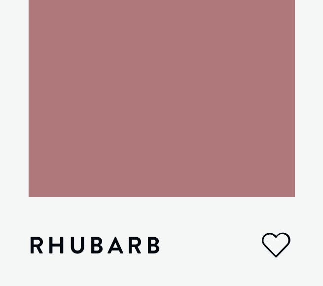 Цвет PAINT & PAPER LIBRARY PARIS RHUBARB 376 6588