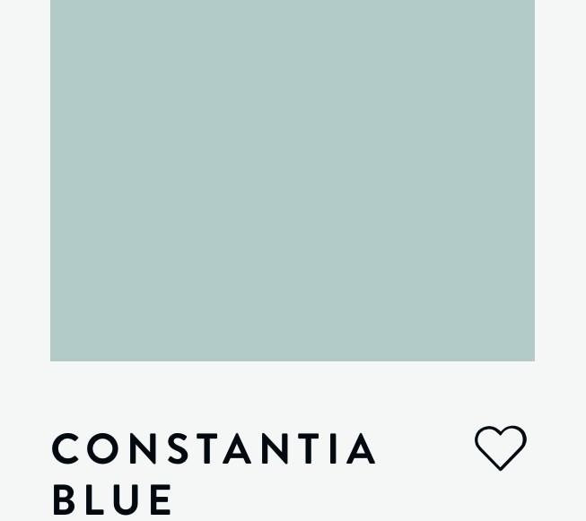 Цвет PAINT & PAPER LIBRARY PARIS CONSTANTIA BLUE 614 6616