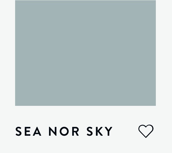 Цвет PAINT & PAPER LIBRARY PARIS SEA NOR SKY 643 6618