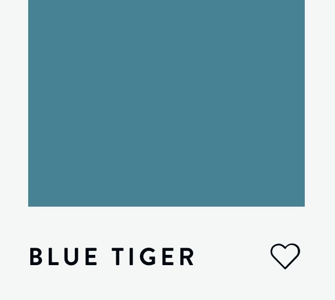 Цвет PAINT & PAPER LIBRARY PARIS BLUE TIGER 6632
