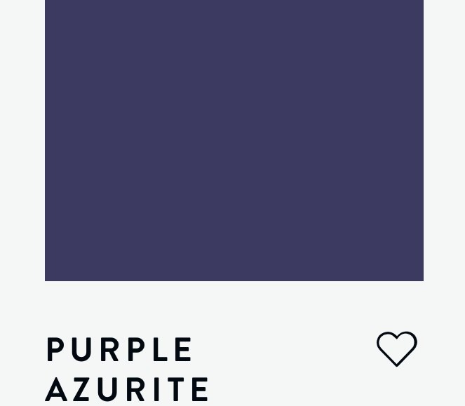 Цвет PAINT & PAPER LIBRARY PARIS PURPLE AZURITE 6637