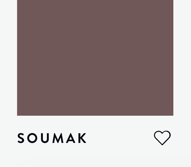 Цвет PAINT & PAPER LIBRARY PARIS SOUMAK 6640