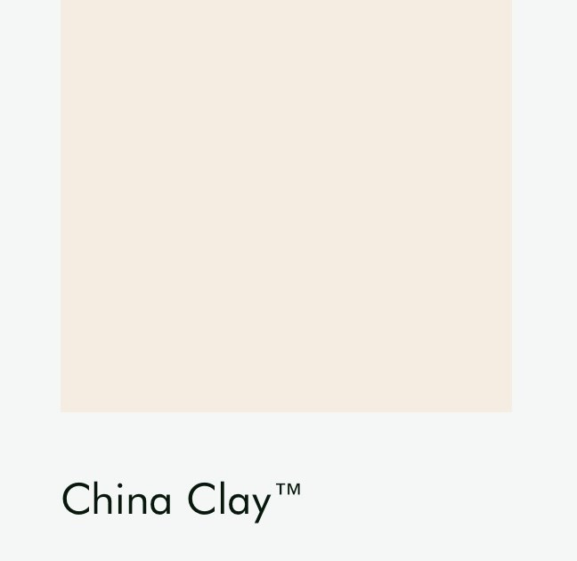 Цвет Little Greene China Clay 1 6672