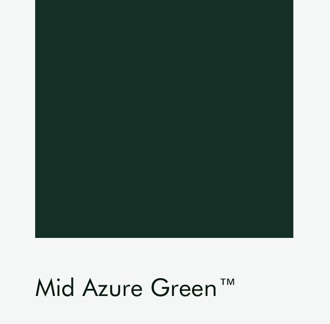 Цвет Little Greene Mid Azure Green 96 6725