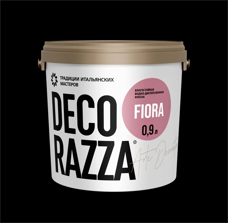 Краска влагостойкая водно-дисперсионная для внутренних работ DECORAZZA Fiora 2688