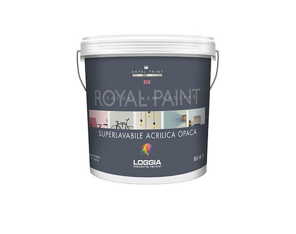 Краска моющаяся ультра-матовая интерьерная LOGGIA ROYAL PAINT WASHABLE PAINT 1189