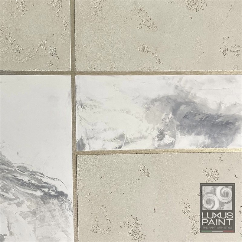 Декоративное покрытие для эффекта полированный  камень, травертин, карта мира, бетон, опалубка  LUXUS PAINT PETHRA 3234