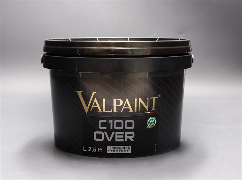 Отделочная краска с эффектом бетон  VALPAINT С100 OVER 3477