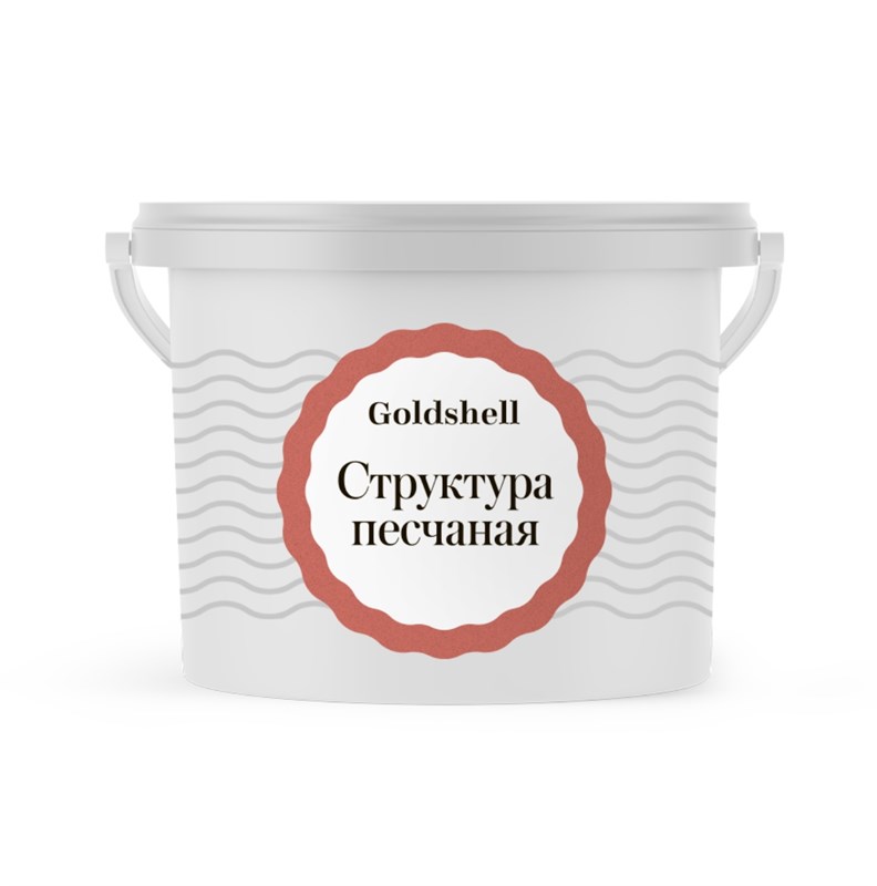 Goldshell  Структура Песчаная Фасадное эластичное декоративное покрытие 506 - фото 6123