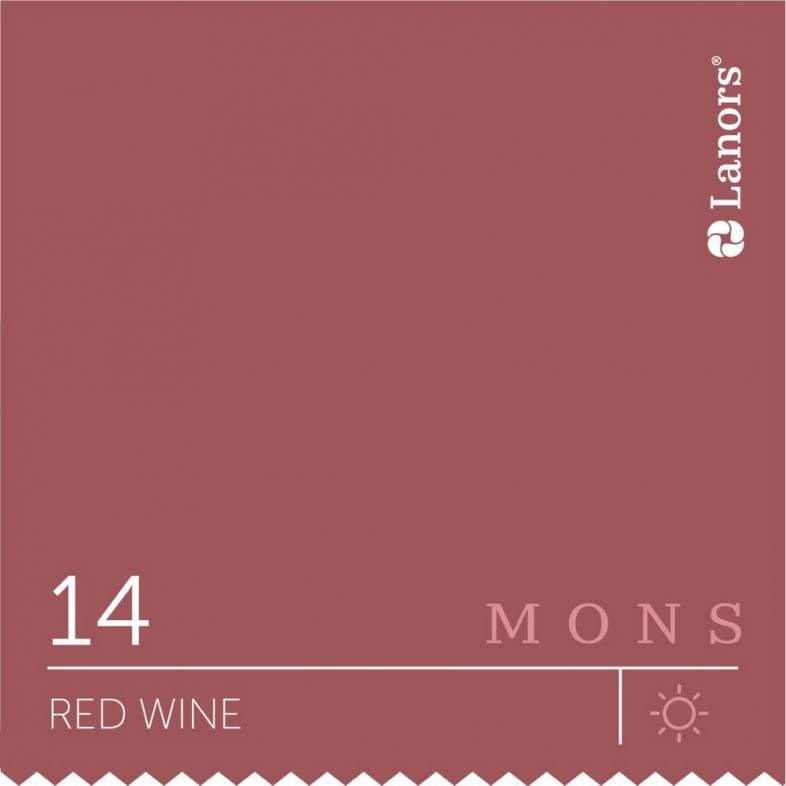 Краска Lanors Mons «Red Wine» Красное вино, 14 2070 - фото 6209