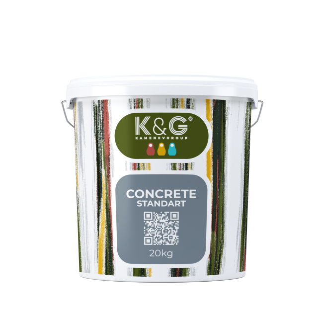 Декоративная штукатурка с эффектом бетона K&G KAMENEVGROUP CONCRETE STANDART 2113 - фото 6279