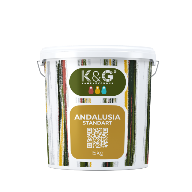 Классическая венецианская штукатурка K&G KAMENEVGROUP ANDALUSIA 2116 - фото 6285