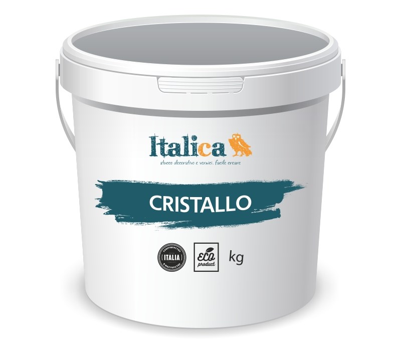 Защитный финиш с ярким серебристым блеском  Italica  CRISTALLO 2172 - фото 6399