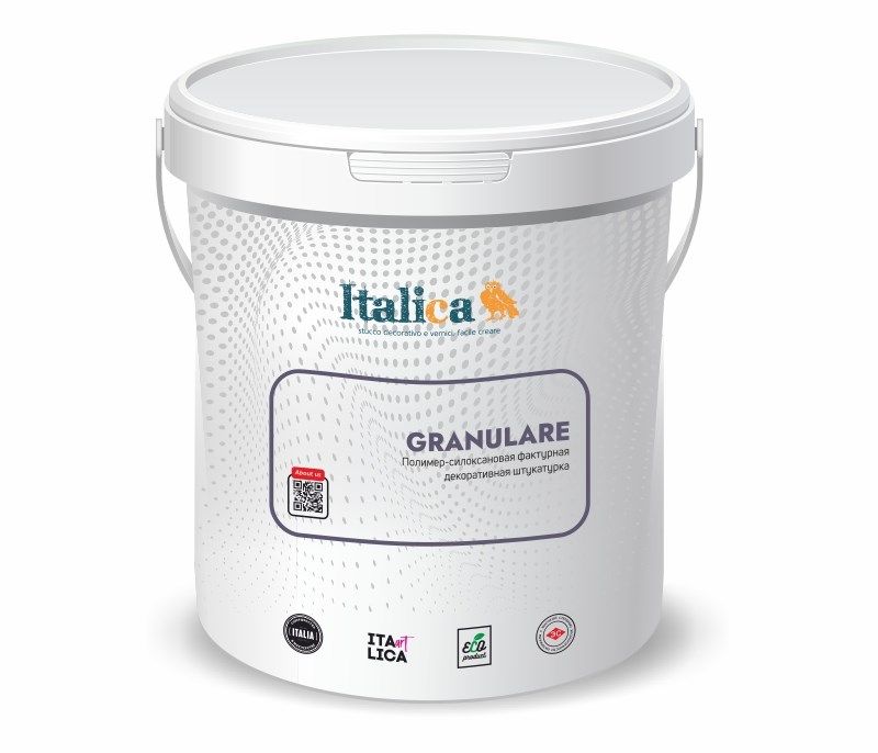Для фасадных и интерьерных работ среднезернистая Italica GRANULARE 500 2209 - фото 6478