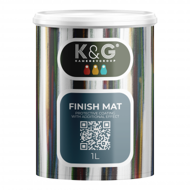 Воск защитный матовый K&G KAMENEVGROUP FINISH MAT 2225 - фото 6499