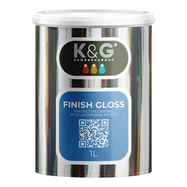 Воск декоративный глянцевый  K&G KAMENEVGROUP FINISH GLOSS 2226 - фото 6502