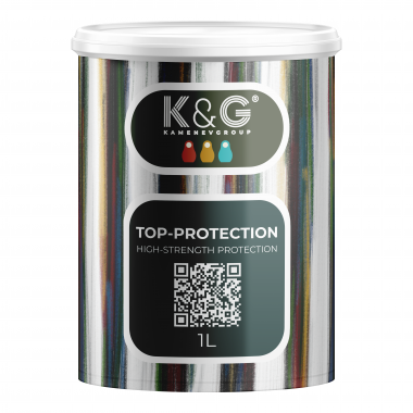Лак высокопрочный водостойкий однокомпонентный K&G KAMENEVGROUP TOP-PROTECTION 2229 - фото 6508