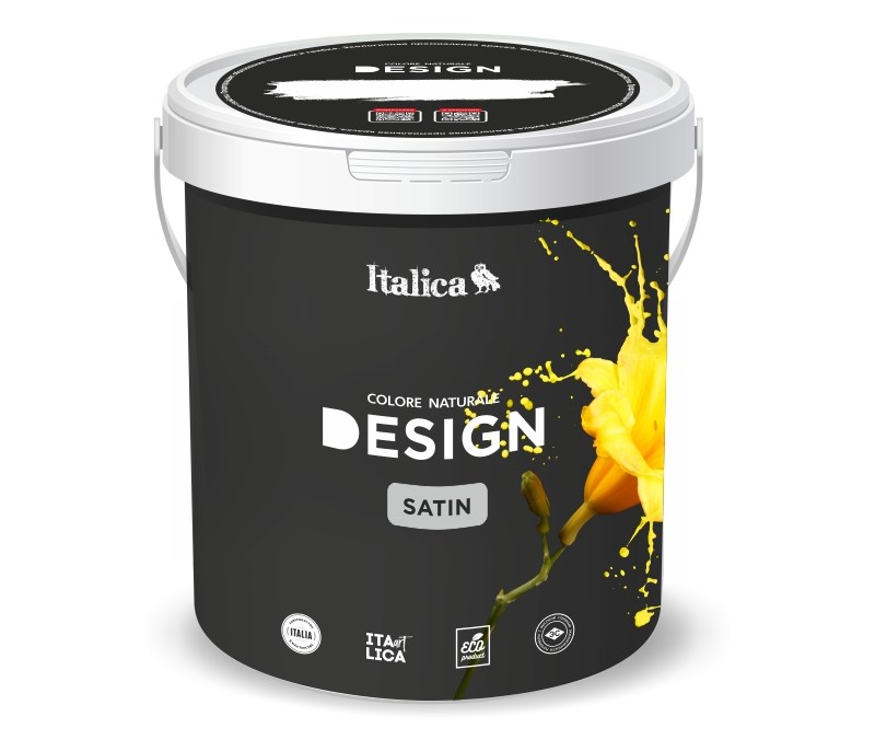 Краска  премиальная сатиново-матовая стойкая экологичная Italica DESIGN SATIN 2248 - фото 6543