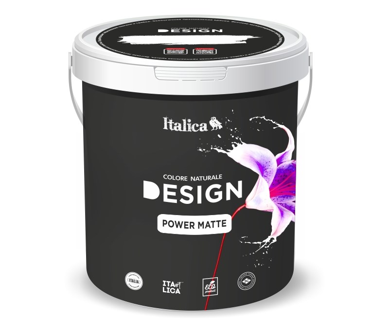 Краска премиальная матовая экологичная  Italica  DESIGN POWER MATTE 2250 - фото 6551