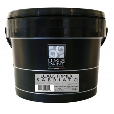 Грунт с мелким песком который обеспечивает отличную  адгезию LUXUS PAINT PRIMER SABBIATO 2530 - фото 7597