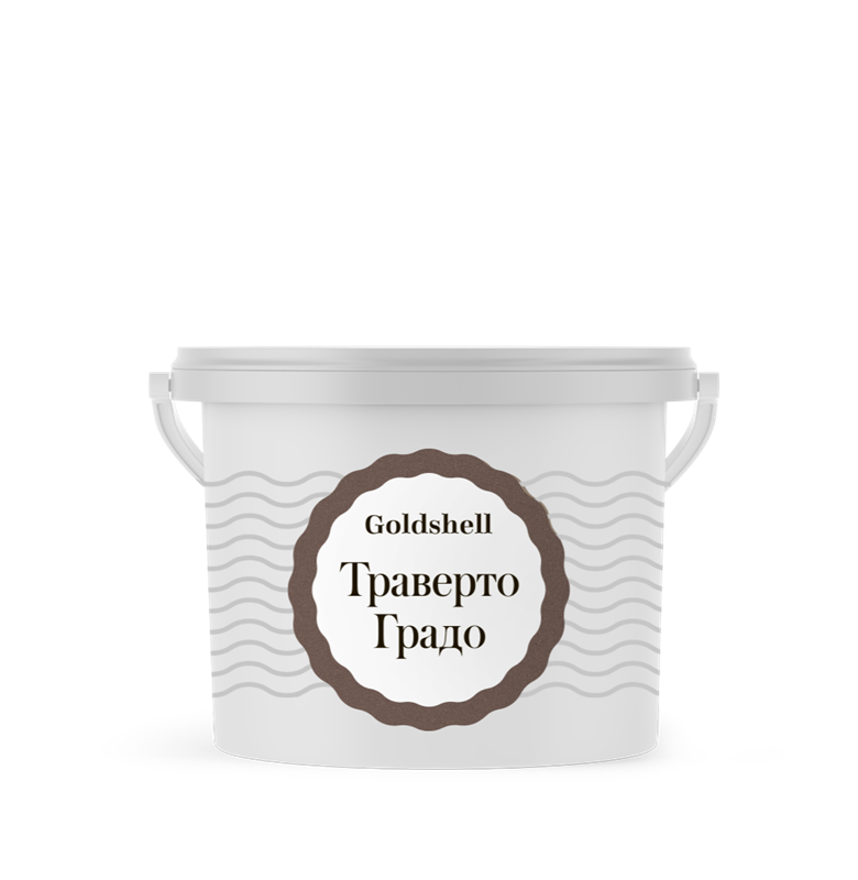 Рельефная штукатурка на основе гашеной извести Goldshell Траверто Градо 501 - фото 7853