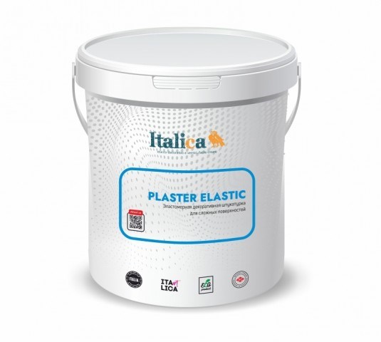 Суперадгезивный заполняющий неровности и сетку состав с высокой прочностью  Italica  PLASTER ADHESIVE 600 2238
