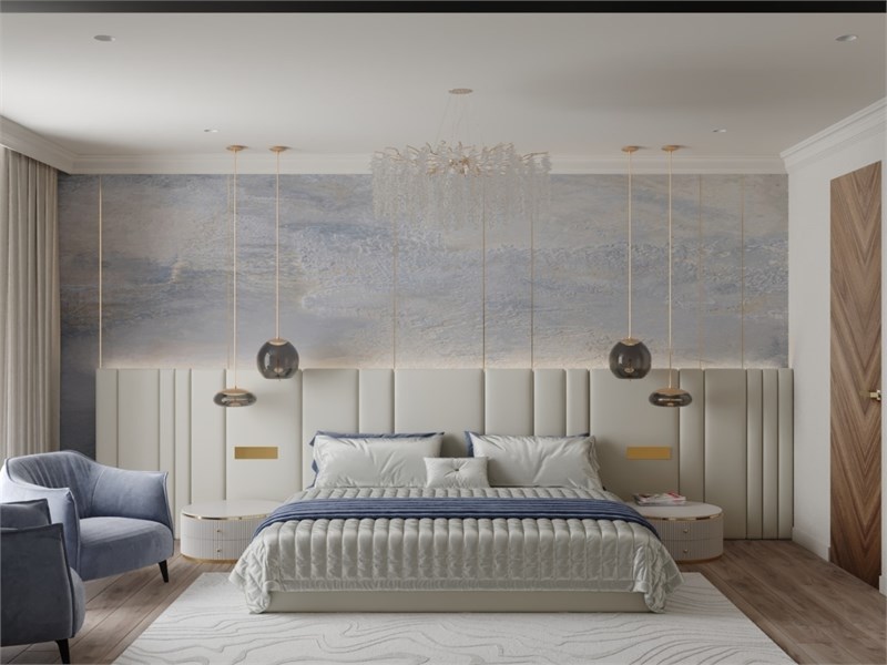 НАНЕСЕНИЕ ДЕКОРАТИВНОГО ПОКРЫТИЯ_ Акцентная Стена 2707