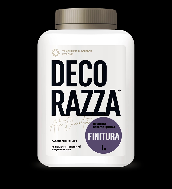 Влагозащитная пропитка не изменяющая внешний вид покрытия  DECORAZZA Finitura 2719