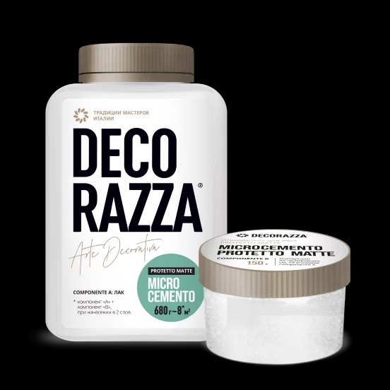 Защитный матовый лак для системы Microcemento  DECORAZZA Protetto Matte 2721