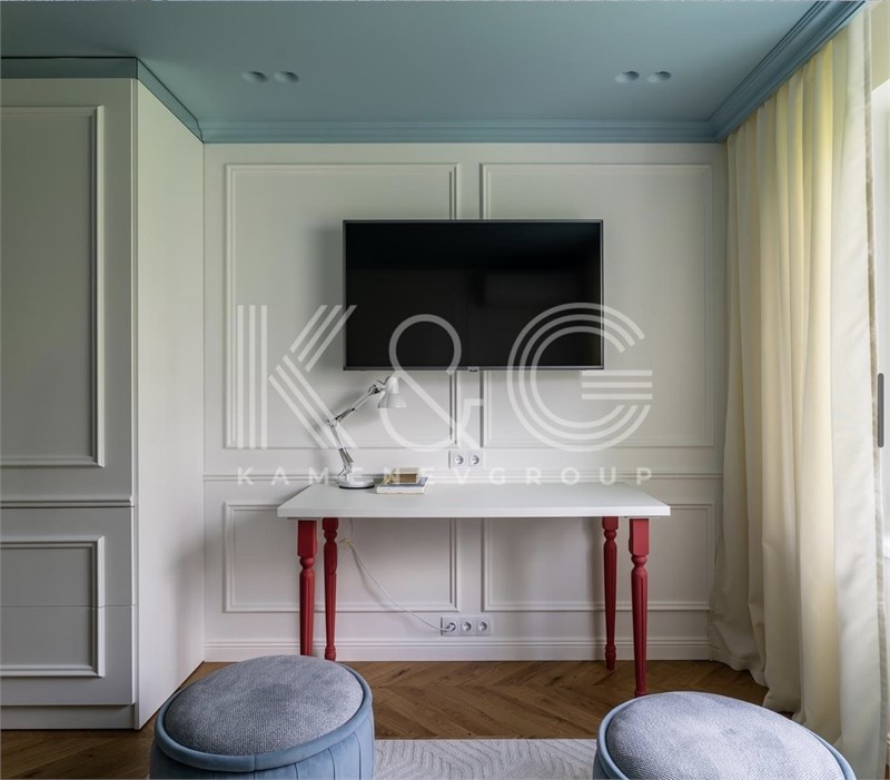 Краска полуматовая высокопрочная акриловая K&G KAMENEVGROUP ШЕЛКОВАЯ "ТОП-САТИН" 4925