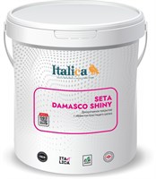 Декоративное покрытие эффект блестящий шелк Italica effeto SETA DAMASCO SHINY 5378