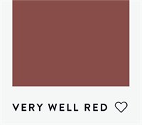 Цвет PAINT &amp; PAPER LIBRARY PARIS VERY WELL RED 426 6590