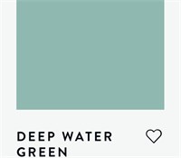 Цвет PAINT &amp; PAPER LIBRARY PARIS DEEP WATER GREEN 599 6617