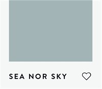 Цвет PAINT &amp; PAPER LIBRARY PARIS SEA NOR SKY 643 6618