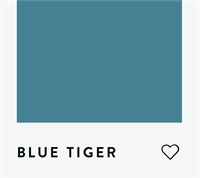 Цвет PAINT &amp; PAPER LIBRARY PARIS BLUE TIGER 6632