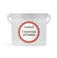 Goldshell  Структура Песчаная Фасадное эластичное декоративное покрытие 506