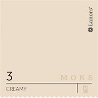 Краска Lanors Mons «Creamy» Сливочный, 3 2044