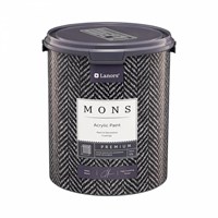 Краска матовая интерьерная для безвоздушного нанесения Lanors MONS PREMIUM 5% блеска 2053